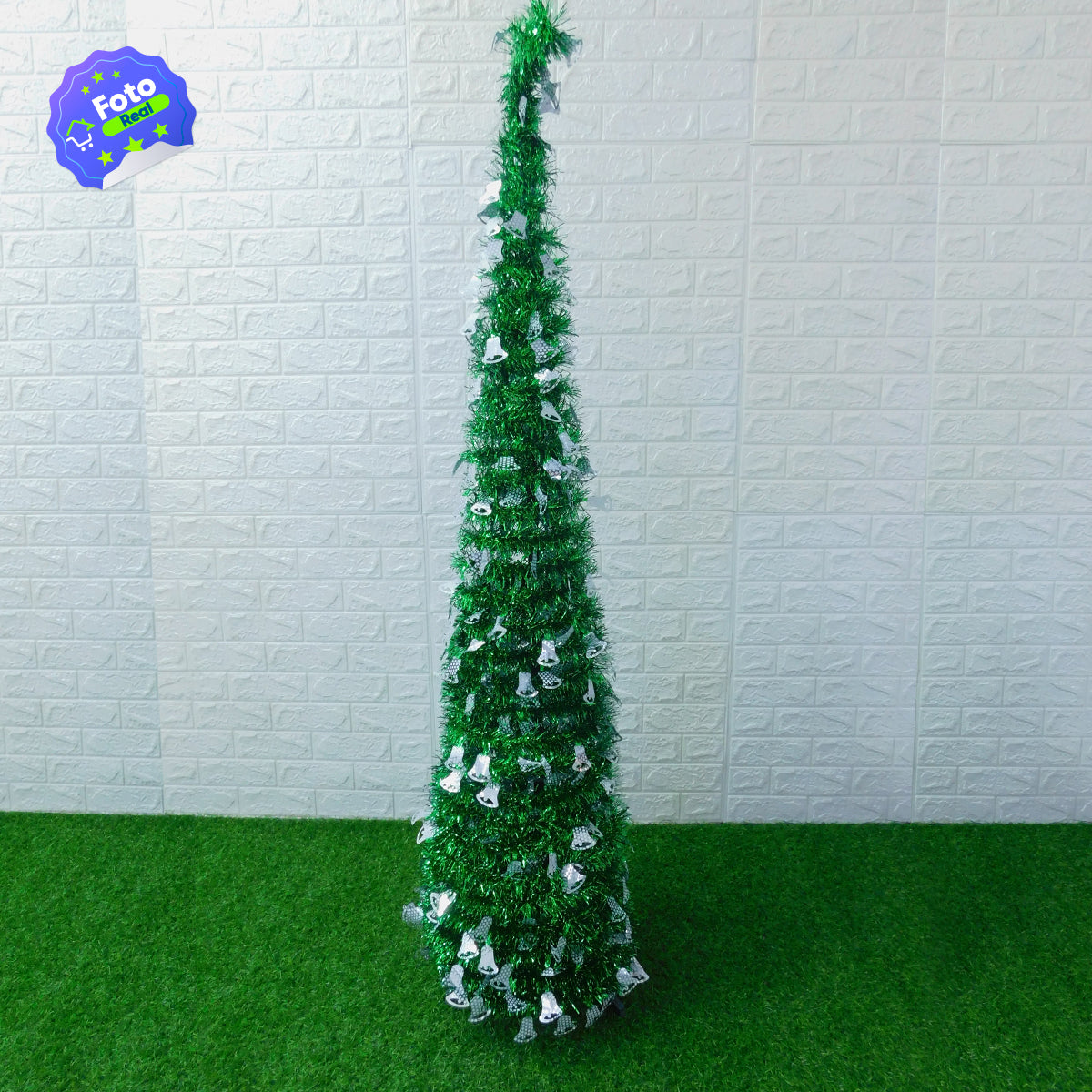 Árbol de Navidad Espiral Plegable – Decoración Premium – Fácil de Armar – Ahorra Espacio