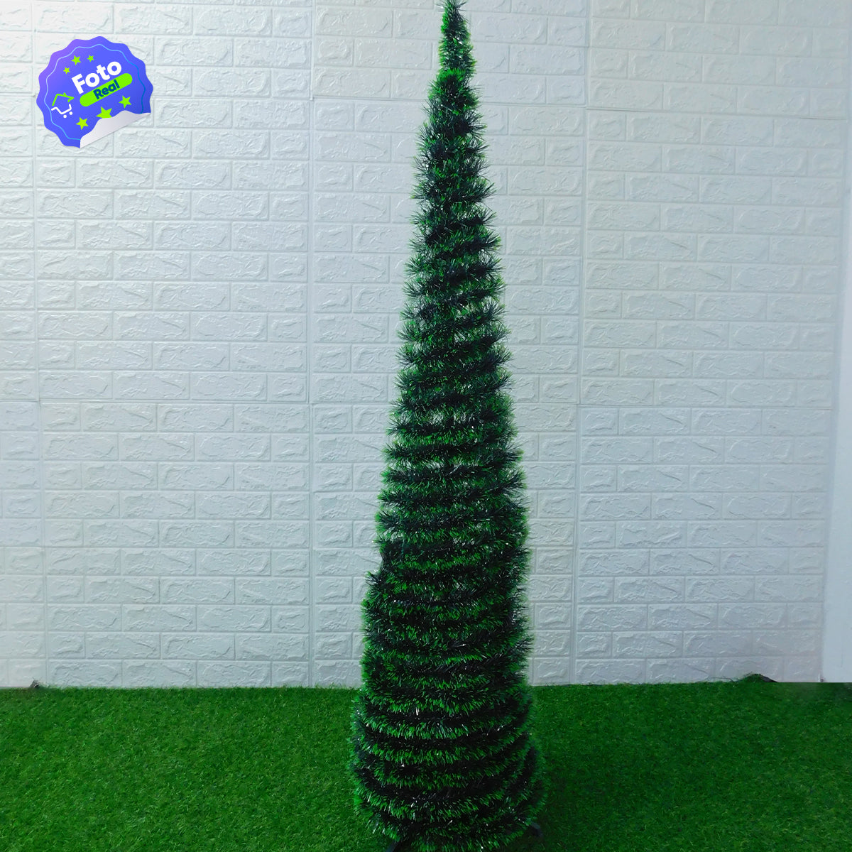 Árbol de Navidad Espiral Plegable – Decoración Premium – Fácil de Armar – Ahorra Espacio