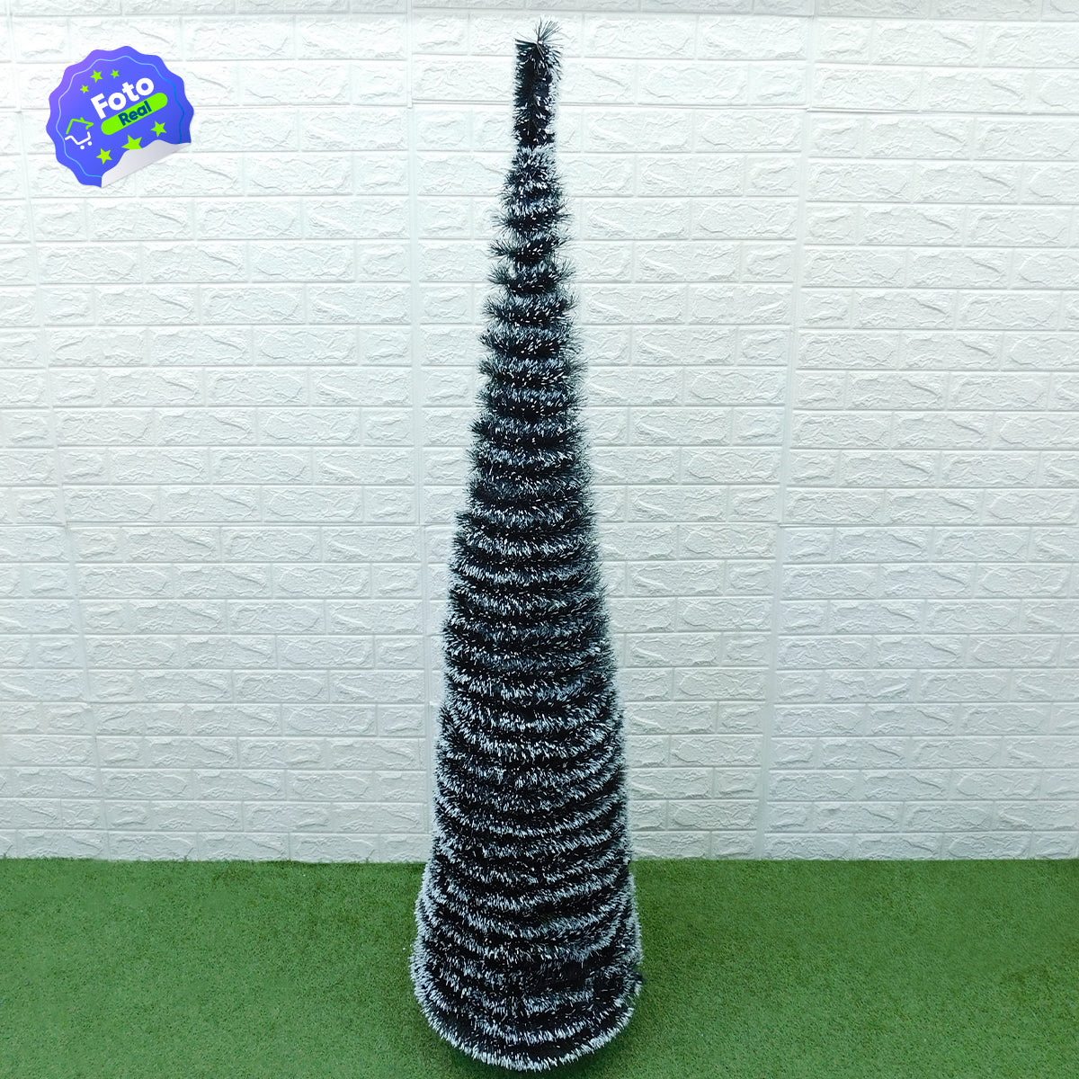 Árbol de Navidad Espiral Plegable – Decoración Premium – Fácil de Armar – Ahorra Espacio